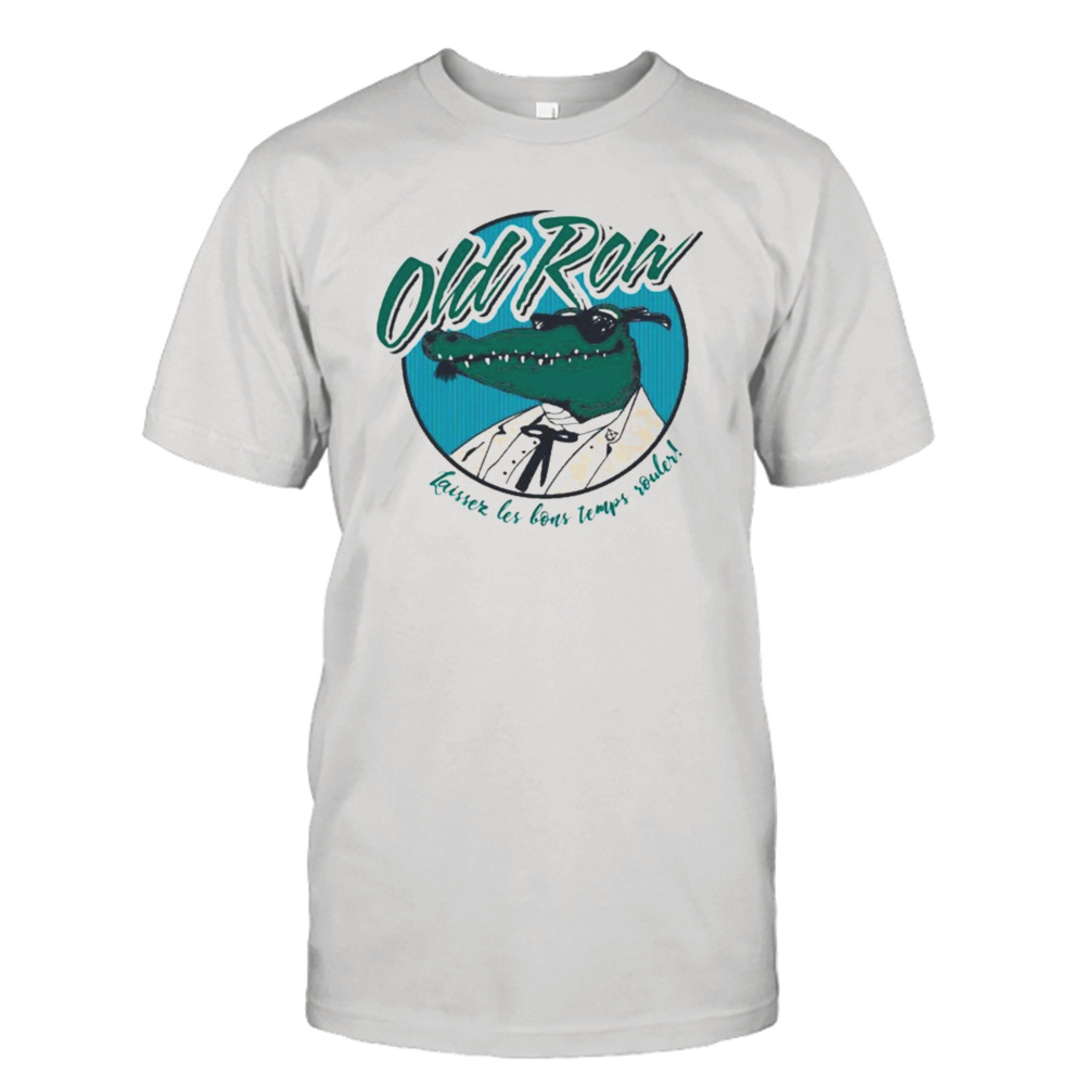 Old row colonel gator laissez les bons temps rouler T-shirt