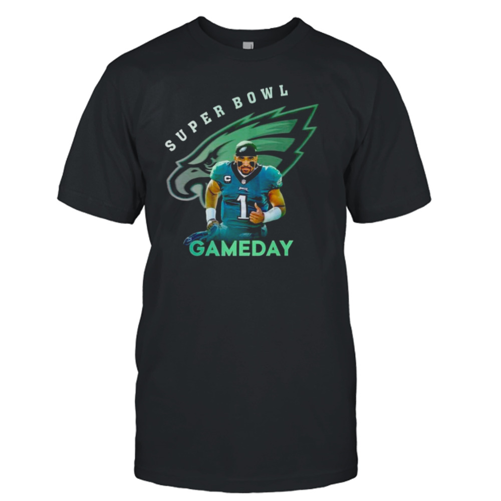 Philadelphia Eagles Super Bowl Gameday Jalen Hurts 2023 Shirt