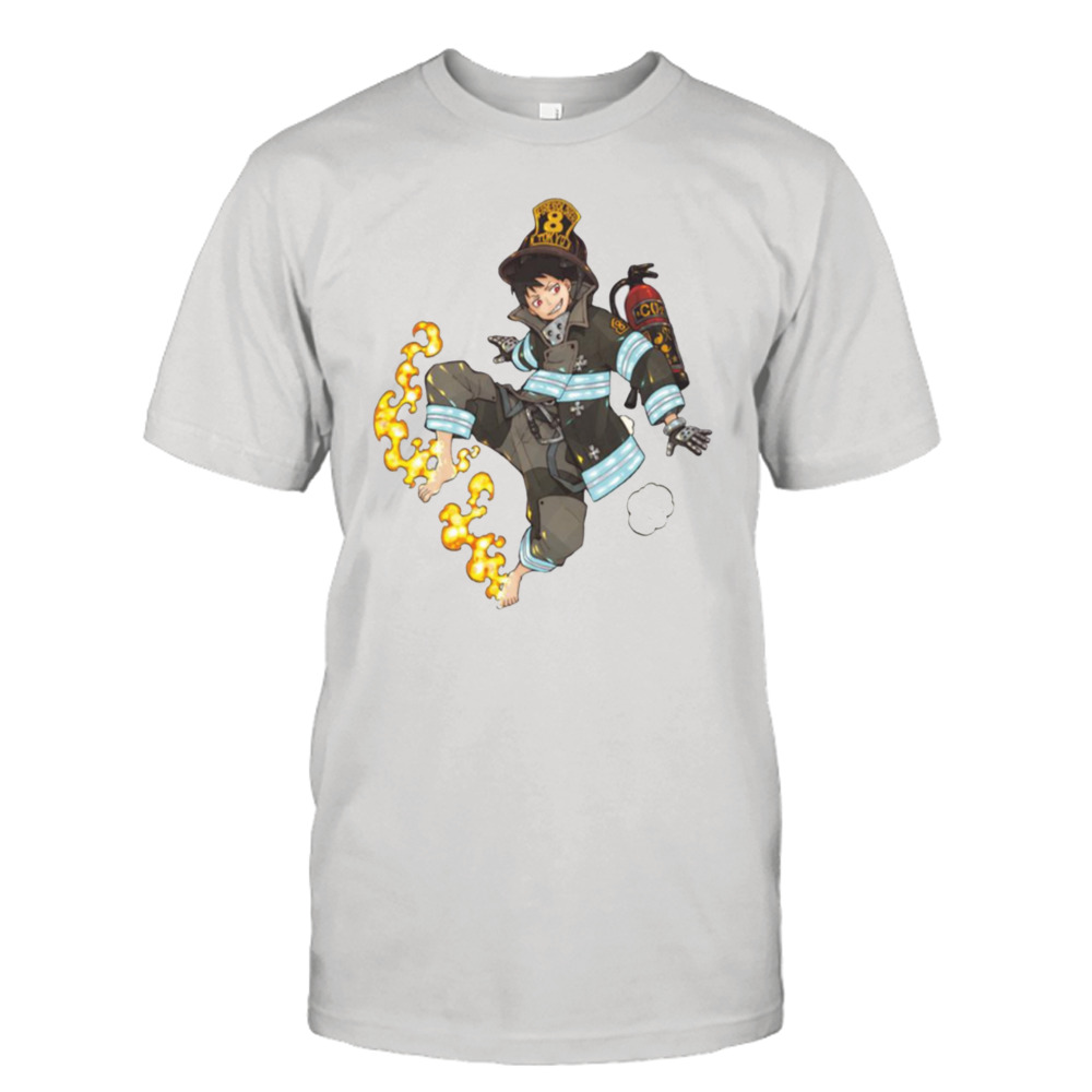 Shinra Kusakabe Fire Force shirt