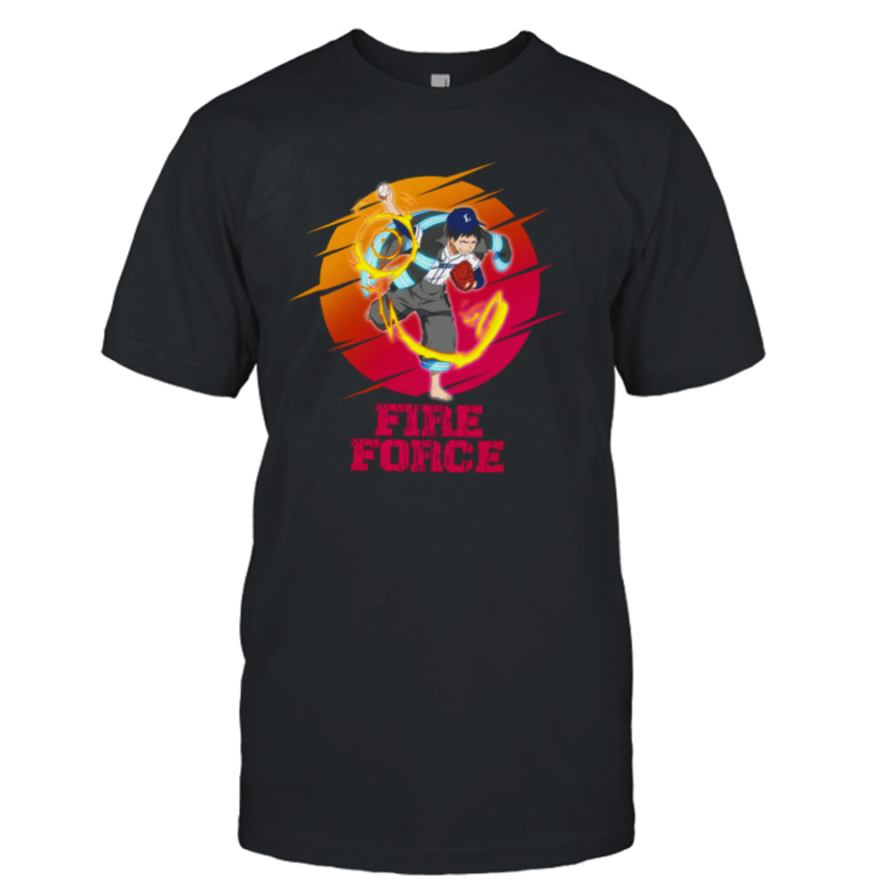 Shinra Kusakabe Sport Characters Sunset shirt