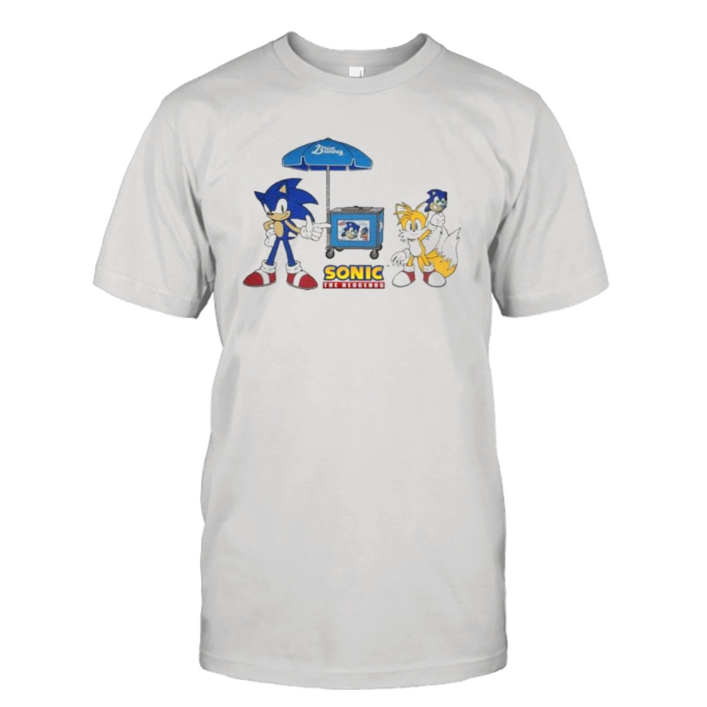 Sonic Blue Bunny Ice Cream Trucks Shirt