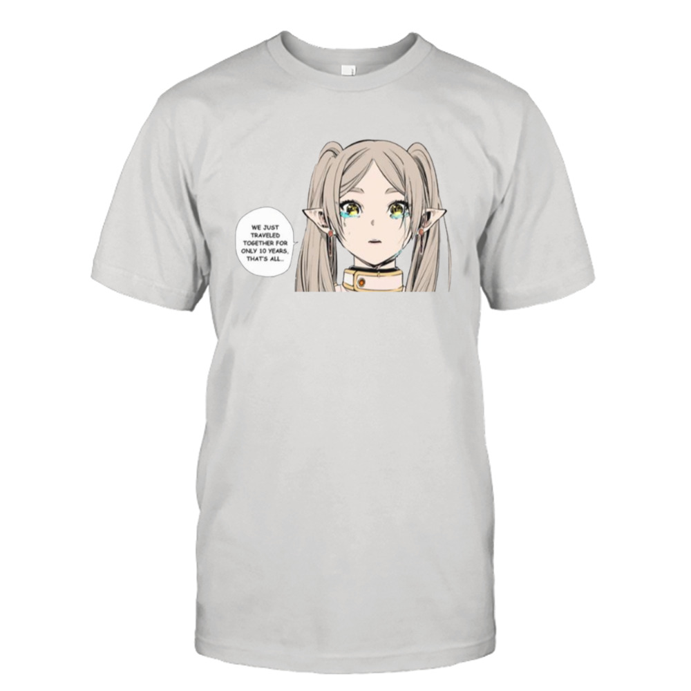 Sousou No Frieren Frieren Crying Fully Colored shirt