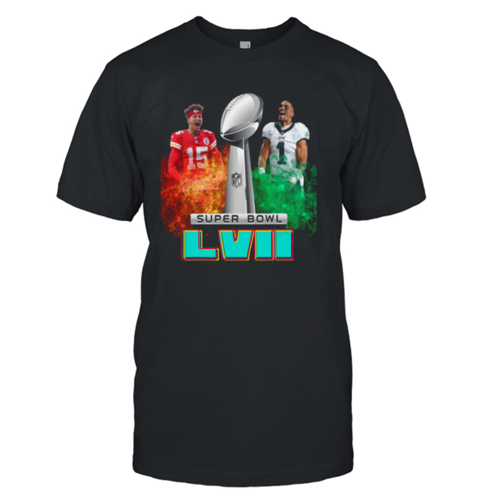 Superbowl Lvii Eagles Chiefs Kansas City Shirt