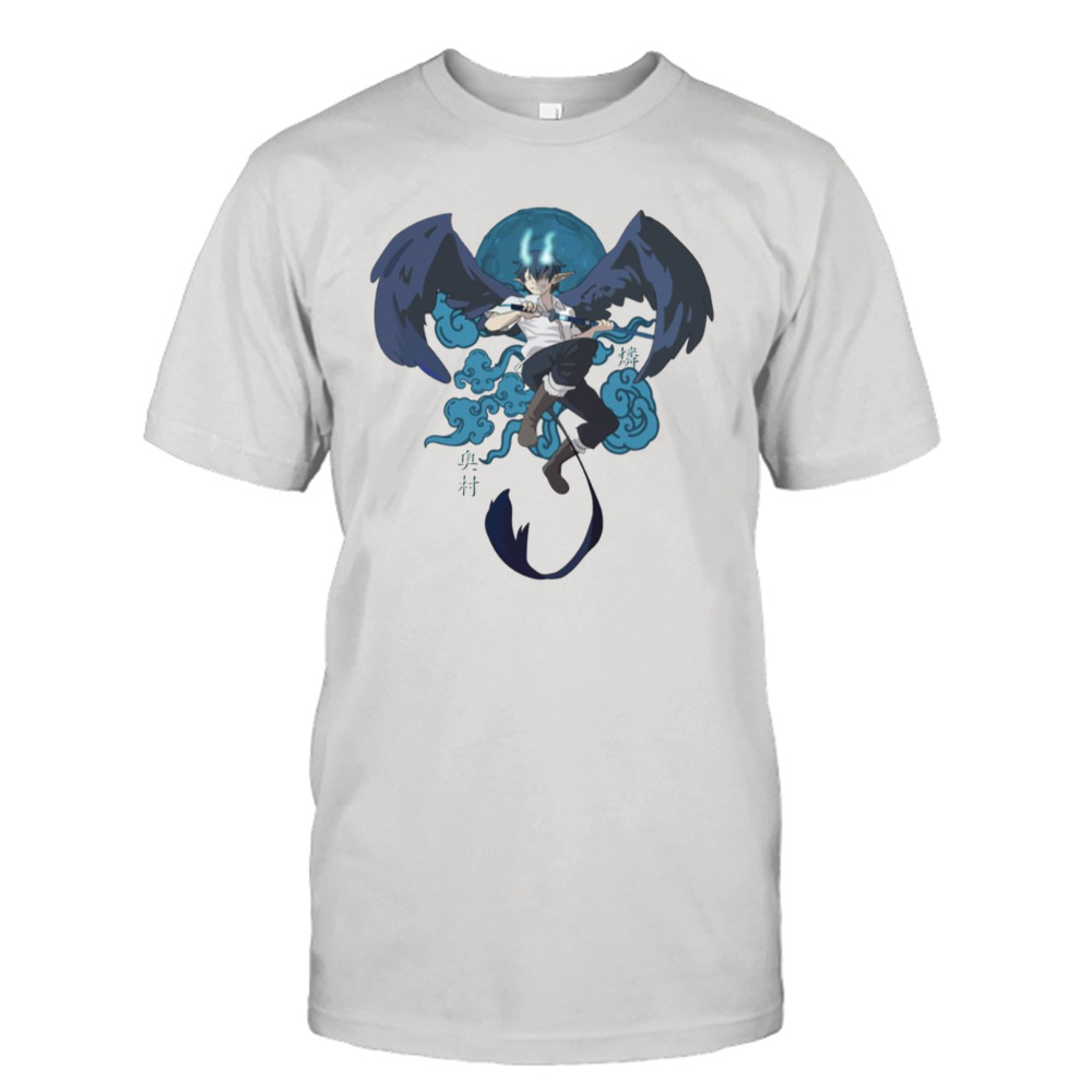 The Evil Wings Rin Okumura Ao No Exorcist Blue Exorcist shirt