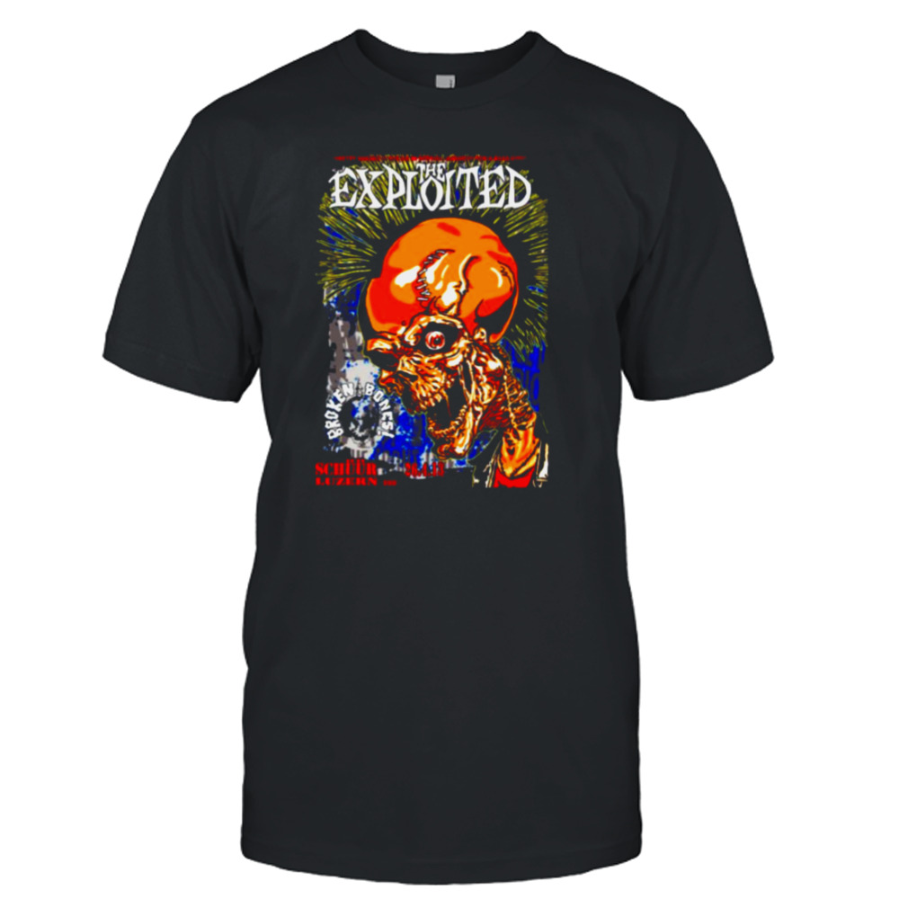 The Exploited Live And Loud shirt