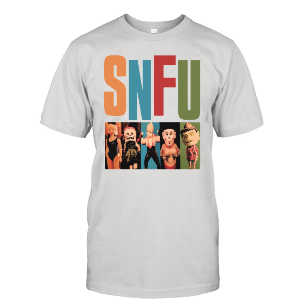 The Four Colors Snfu Cannibal Cafe shirt