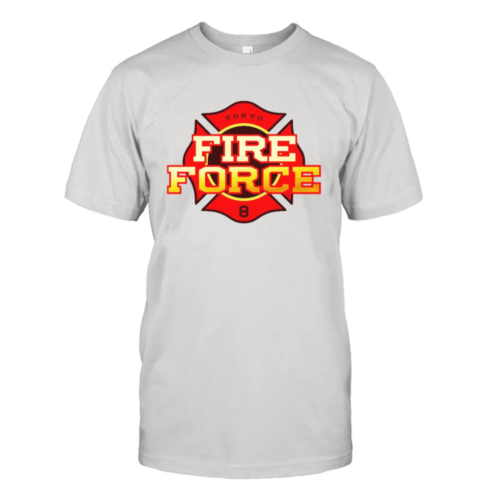 Tokyo Fire Force Logo Red shirt