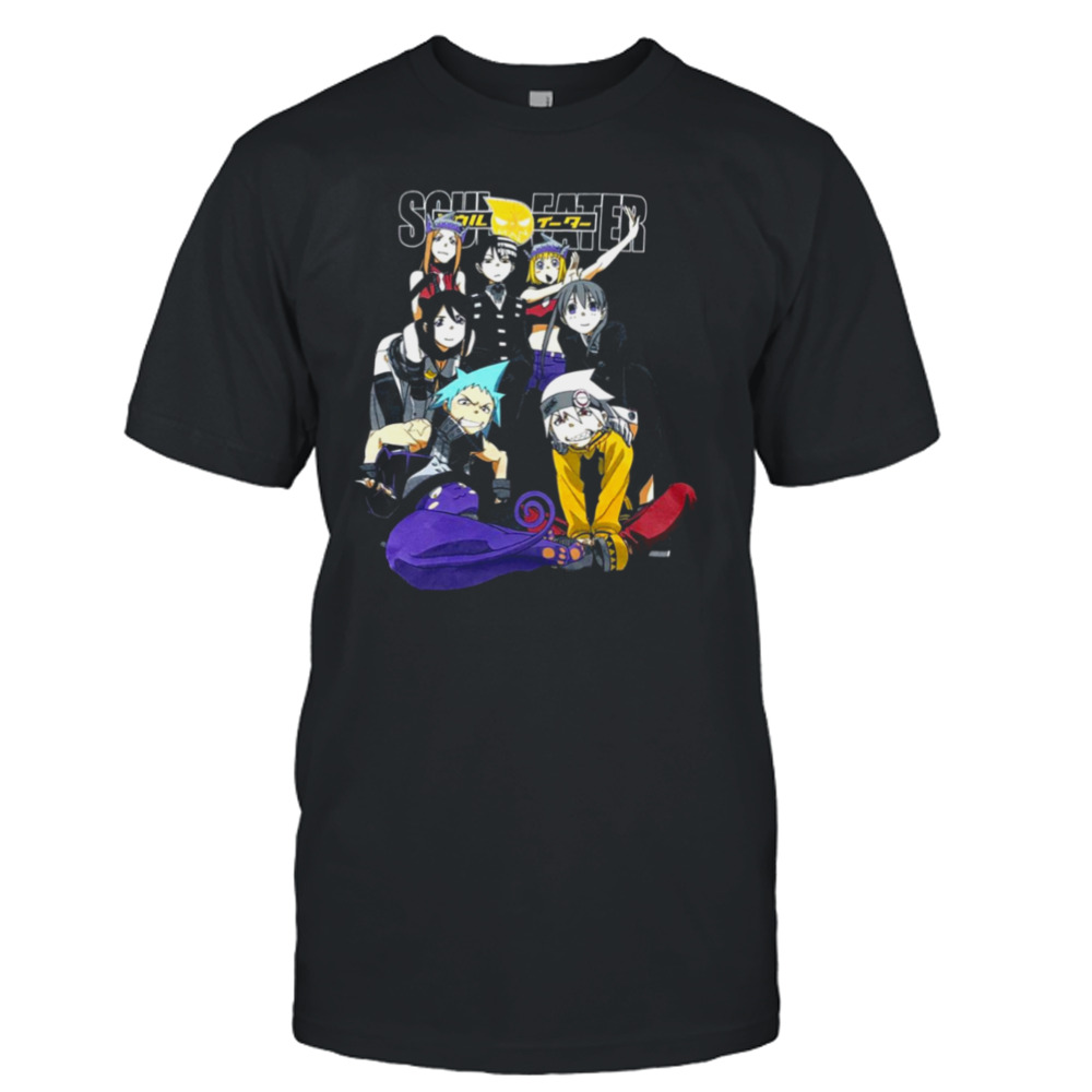 Vintage Adventure Manga Soul Eater Characters Cool Design shirt