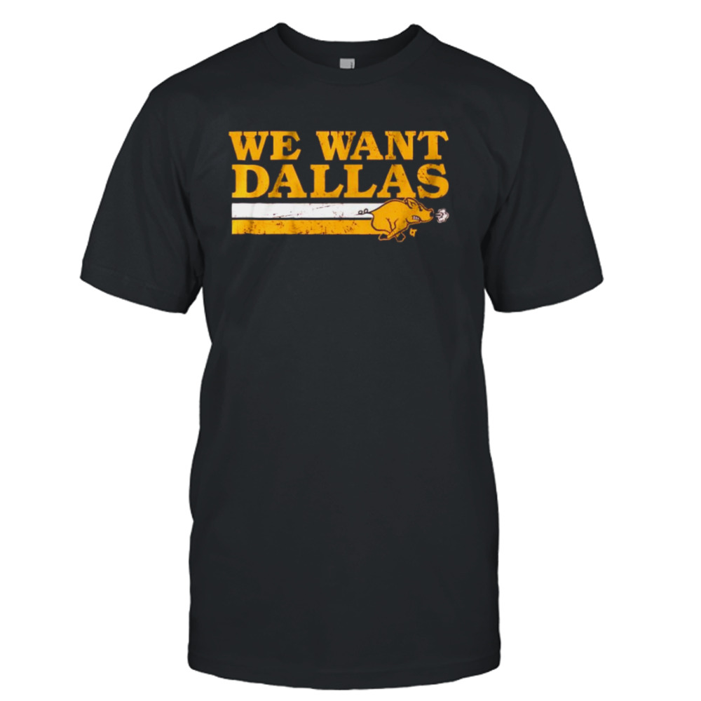 We Want Dallas Washington D.C. Football shirt