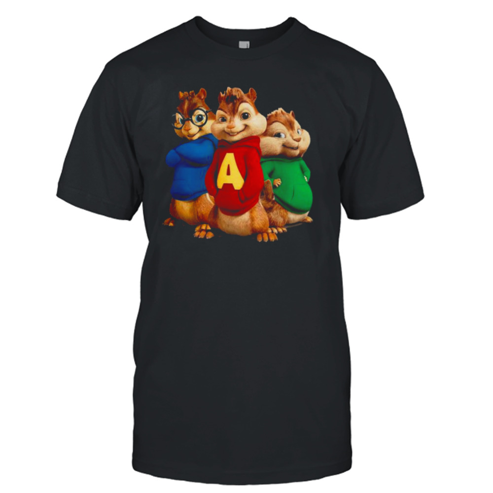 Alvin and the chipmunks merch 2023 shirt