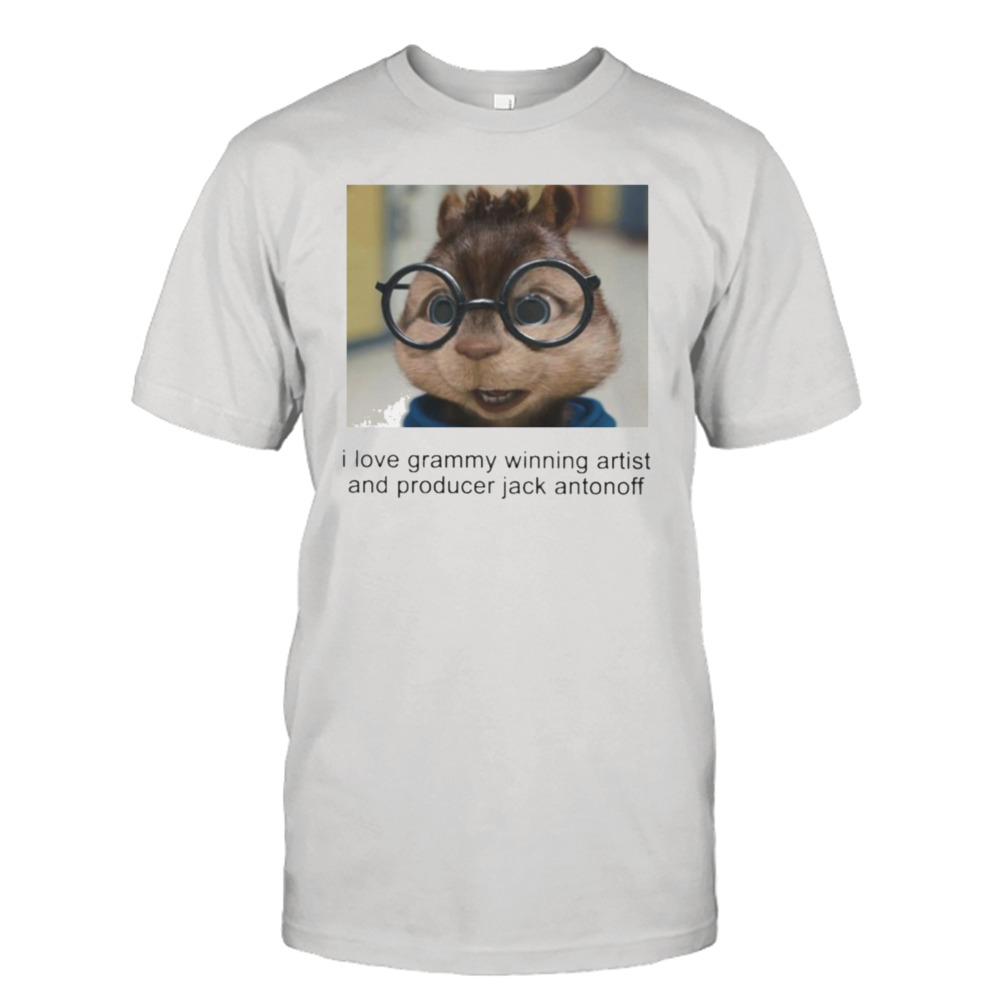 I love grammy winning artist and producer Jack antonoff T-shirt