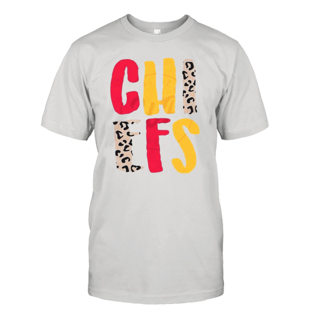 Kansas City Chiefs Graffiti Cheetah Football Shirt