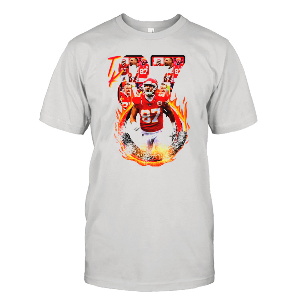 Kelce Travis 87 Of Kansas City Chiefs Football 2023 Shirt