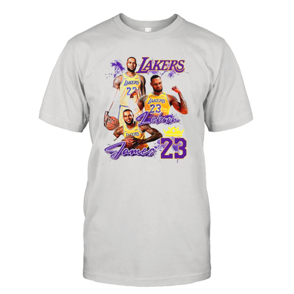 Lebron James Lakers leading scorer shirt