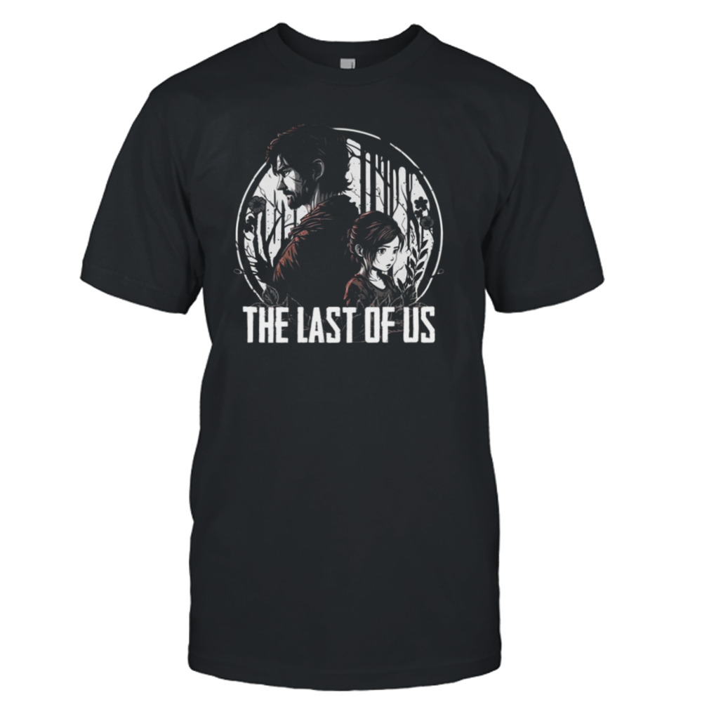 The Last Of Us Ellie And Joel Anime Version shirt