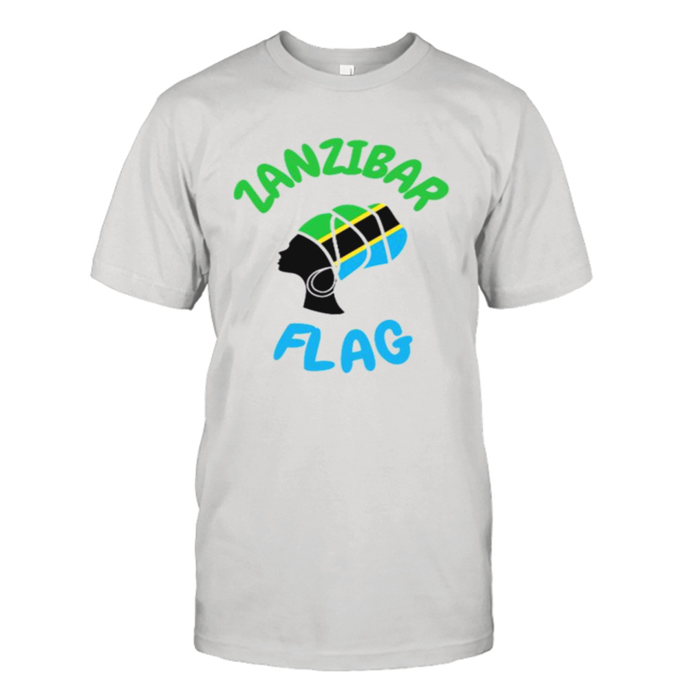 Women Power Zanzibar Flag shirt