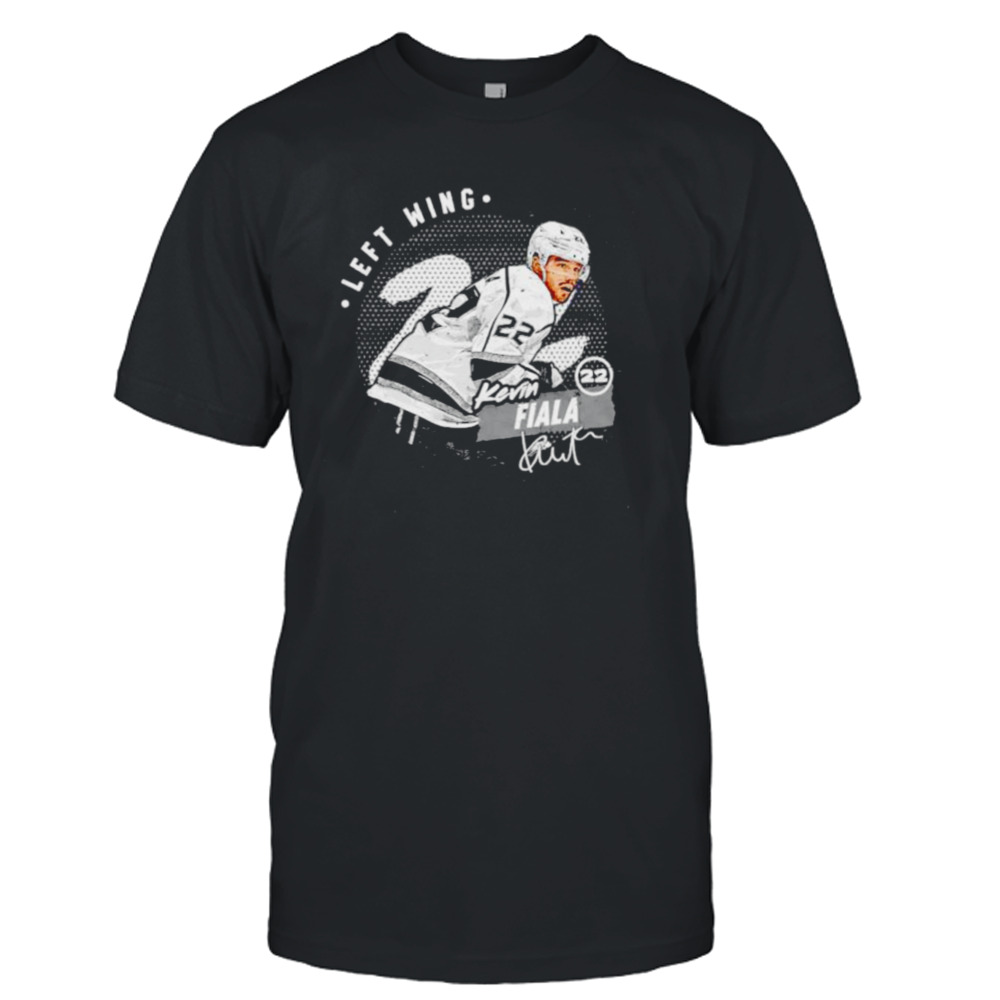 left wing Kevin Fiala Los Angeles Kings dots shirt