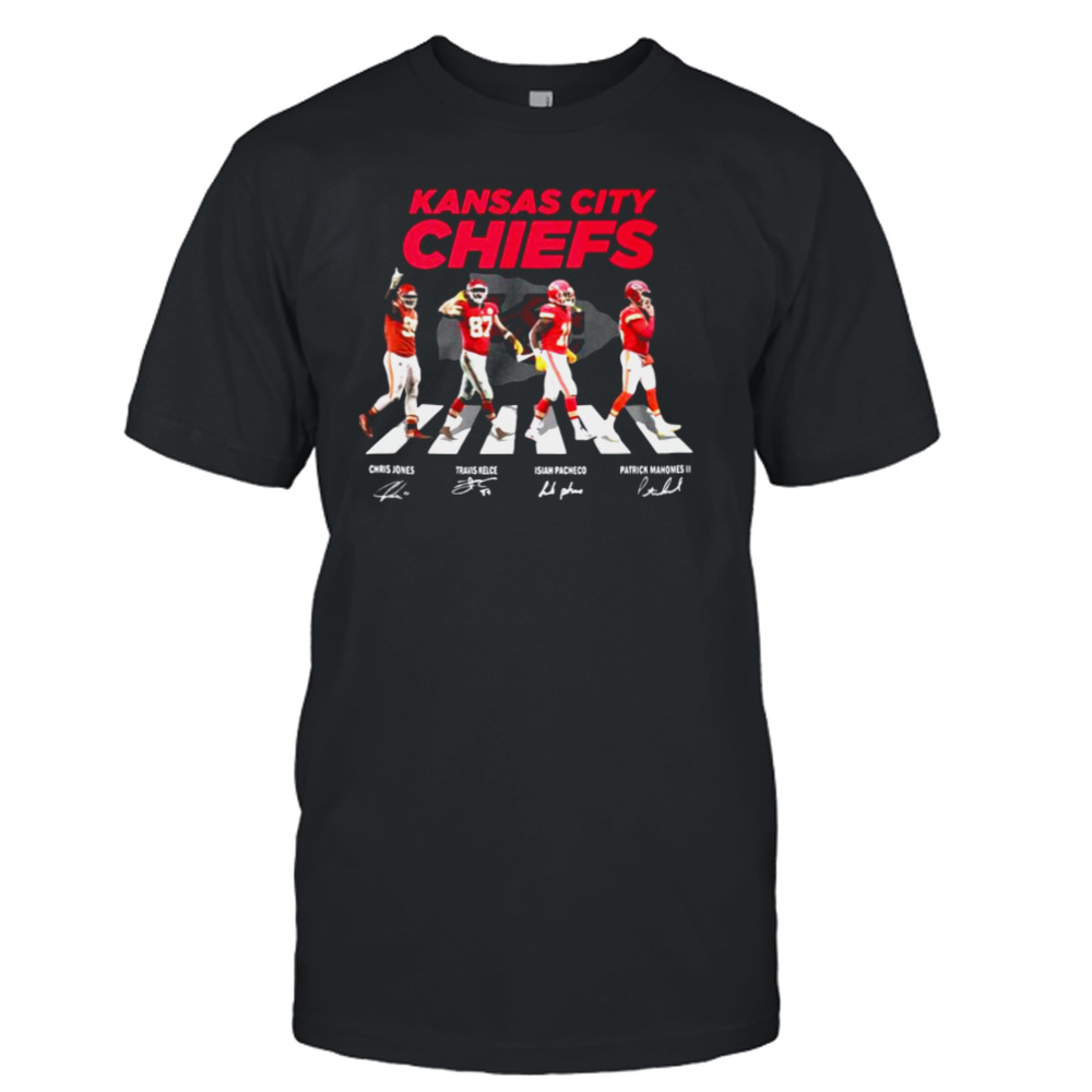 Kansas City Chiefs Crosswalk Signatures 2023 Shirt