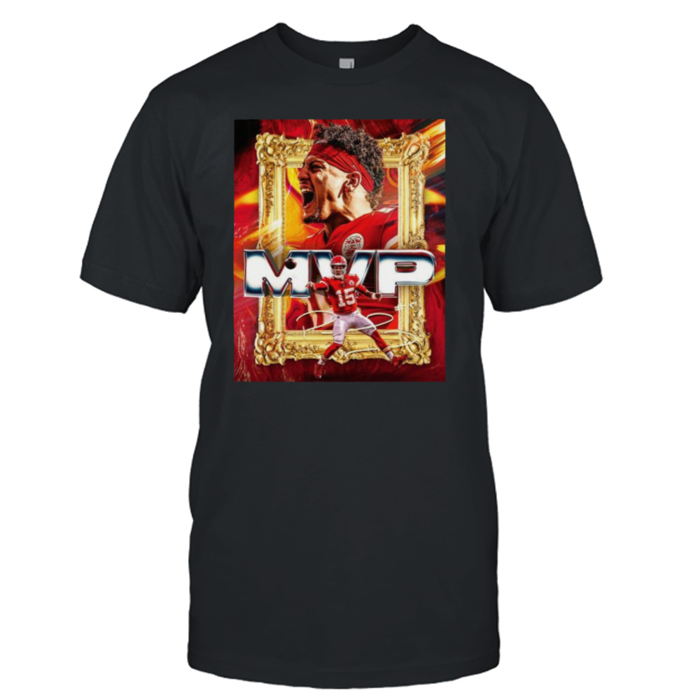 Kansas City Chiefs Patrick Mahomes MVP 2023 Congratulations Signature Shirt