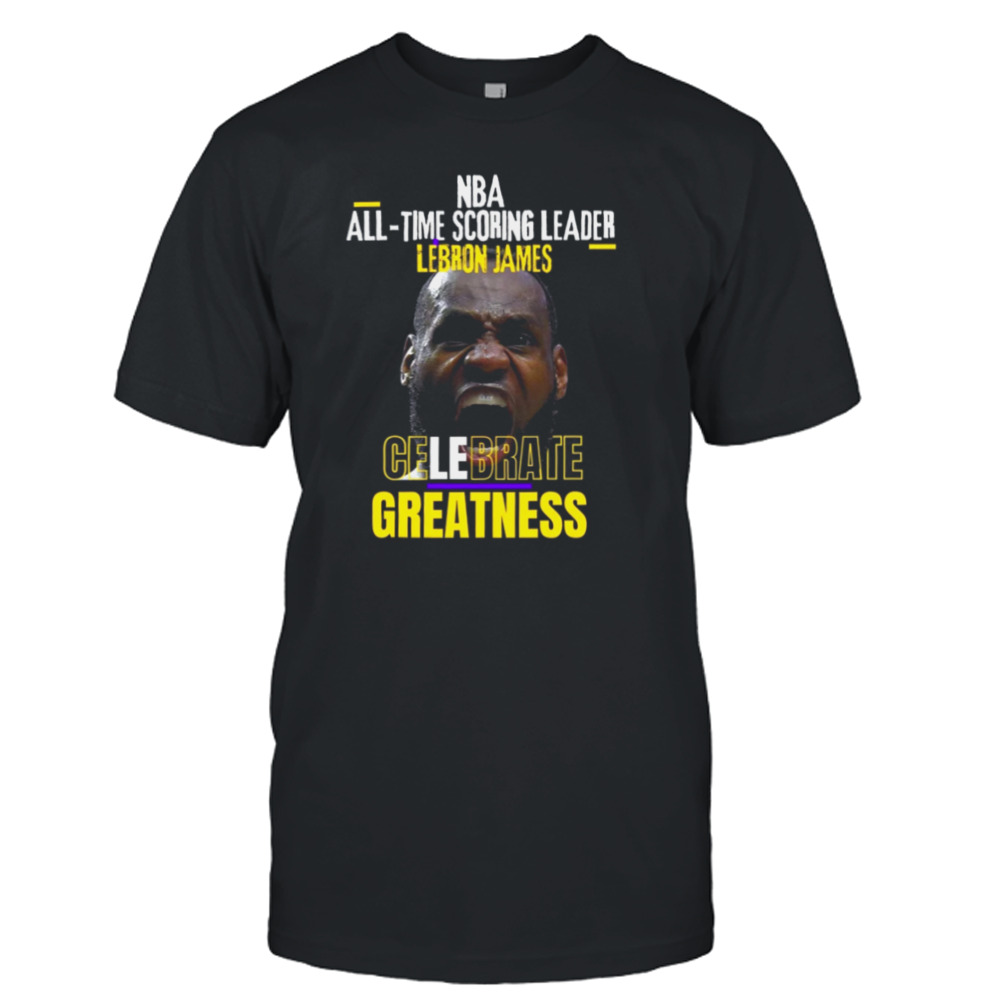 LeBron James All Time Scoring MVP NBA Basketball T-Shirt