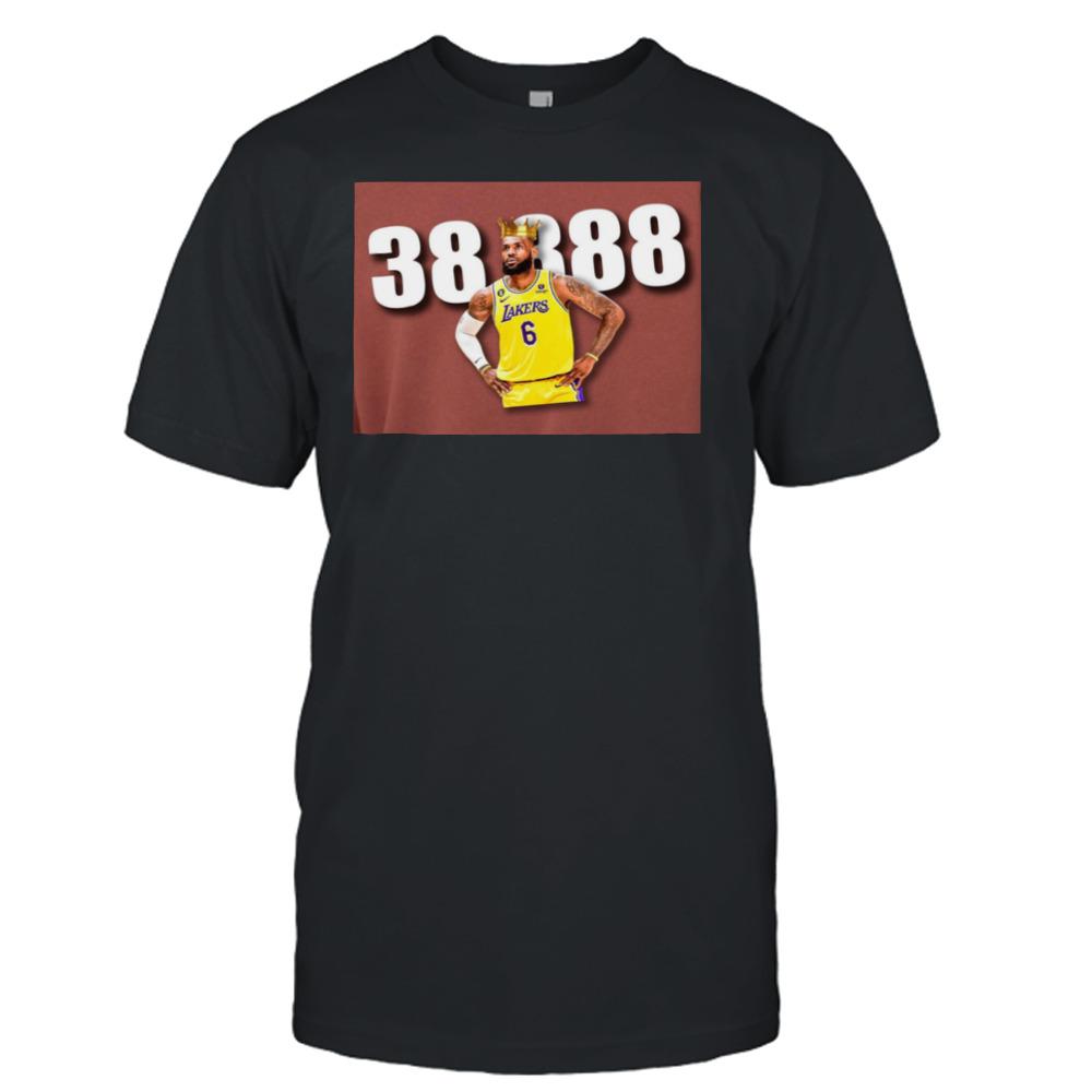 Lebron James 38388 Record Breaking Shirt