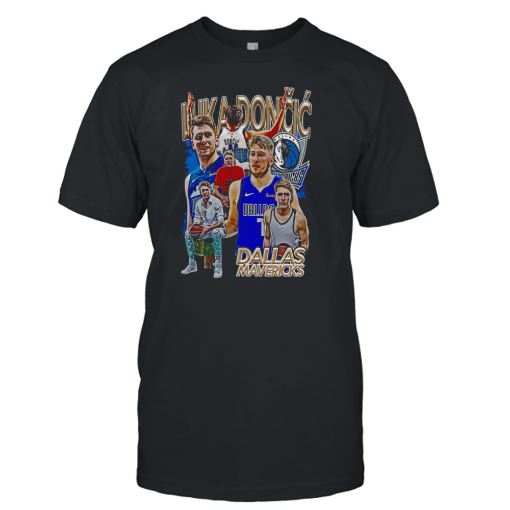 Luca Doncic NBA Dallas Mavericks Vintage Graphic shirt