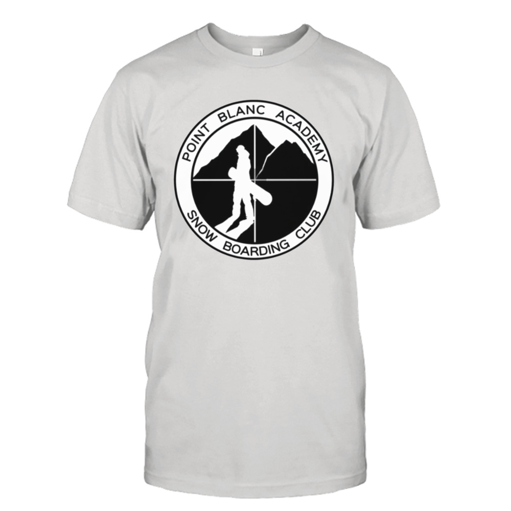 Point Blanc Academy Snow Boarding Club Alex Rider shirt