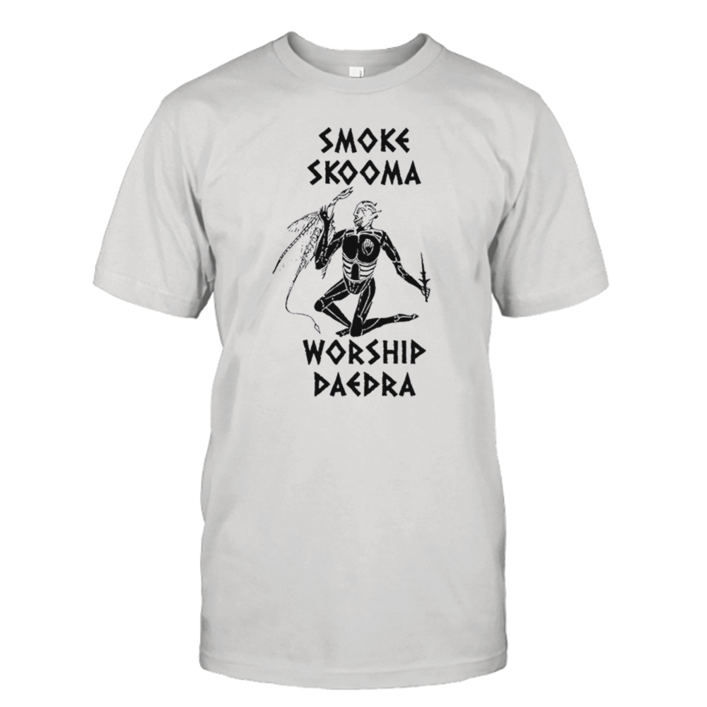 Smoke Skooma Worship Daedra Gamer Heartbeat T-Shirt