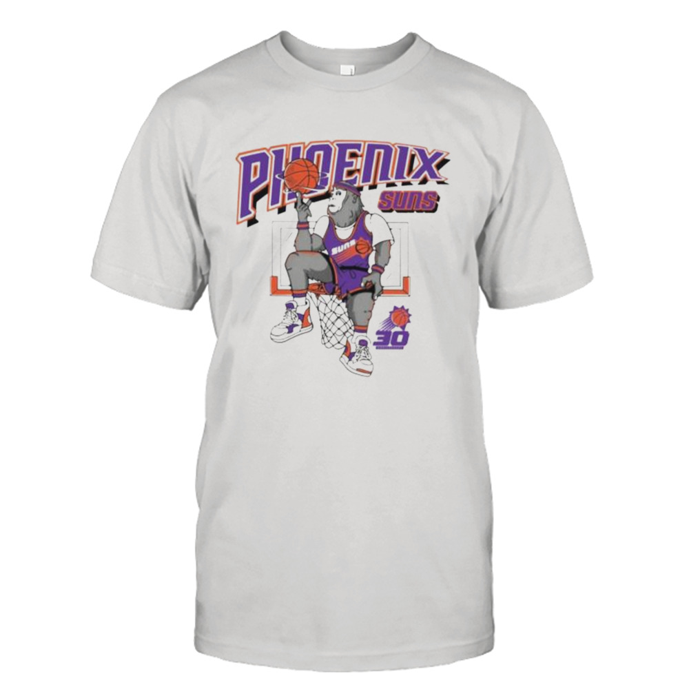 phoenix Suns mascot basketball shirt