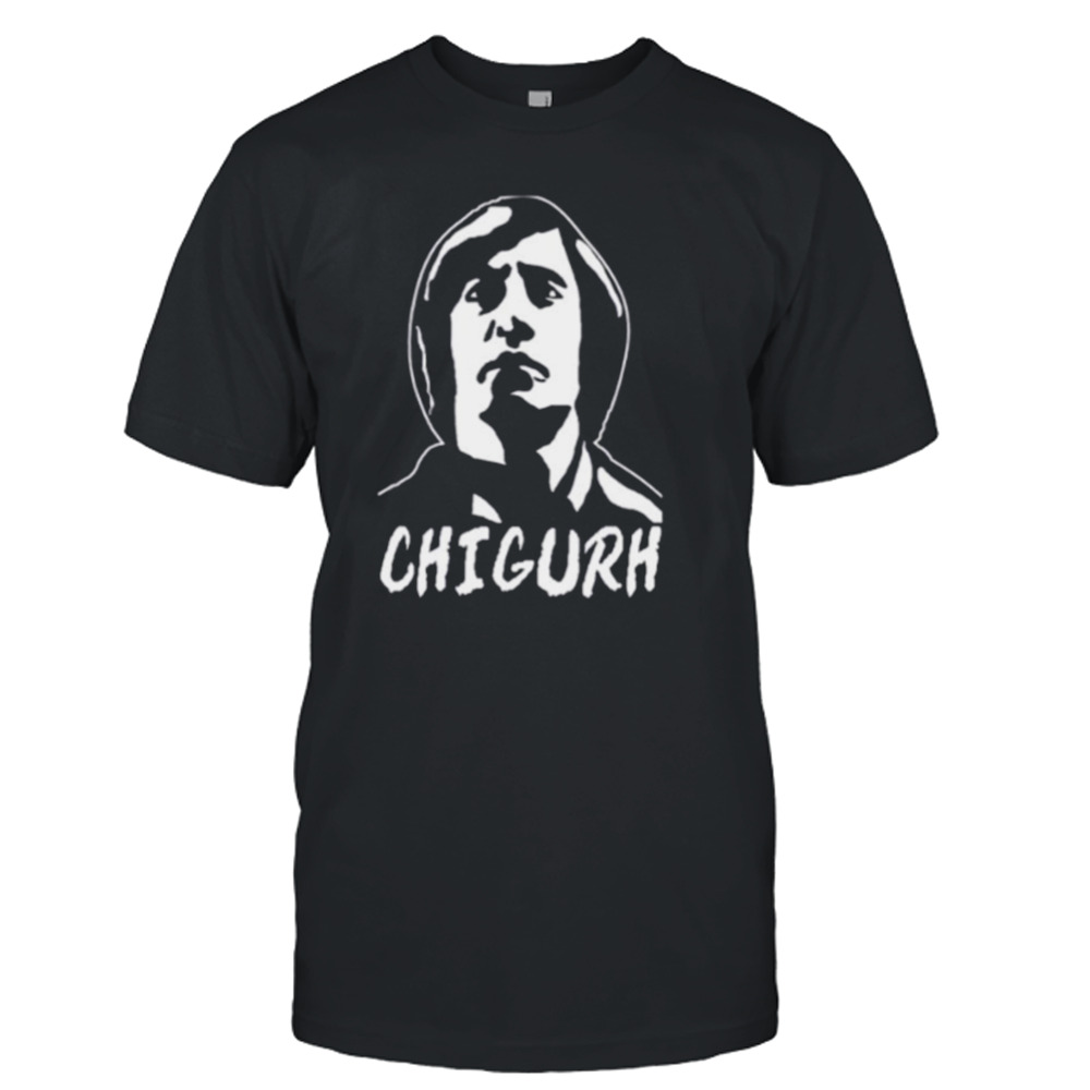 Chigurh Portrait In No Country For Old Men shirt