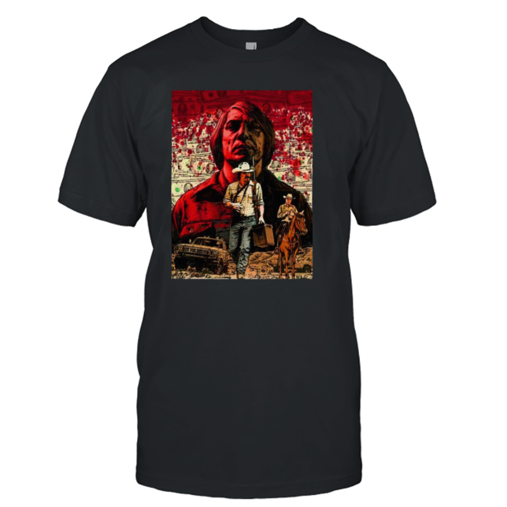 Cowboys No Country For Old Men Artwork shirt