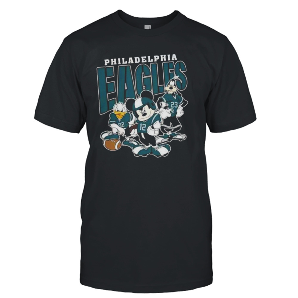 Disney football team x philadelphia eagles champions 2023 super bowl lvii champions shirt