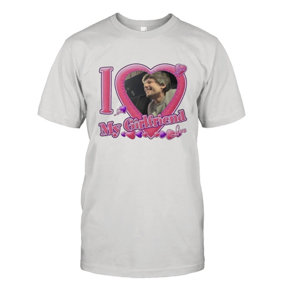 I love my girlfriend love 2023 T-shirt