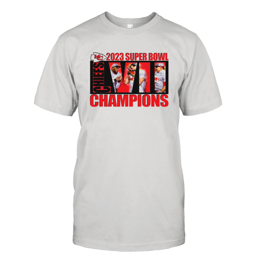 Kansas City Chiefs 2023 Super Bowl LVII Champions shirt