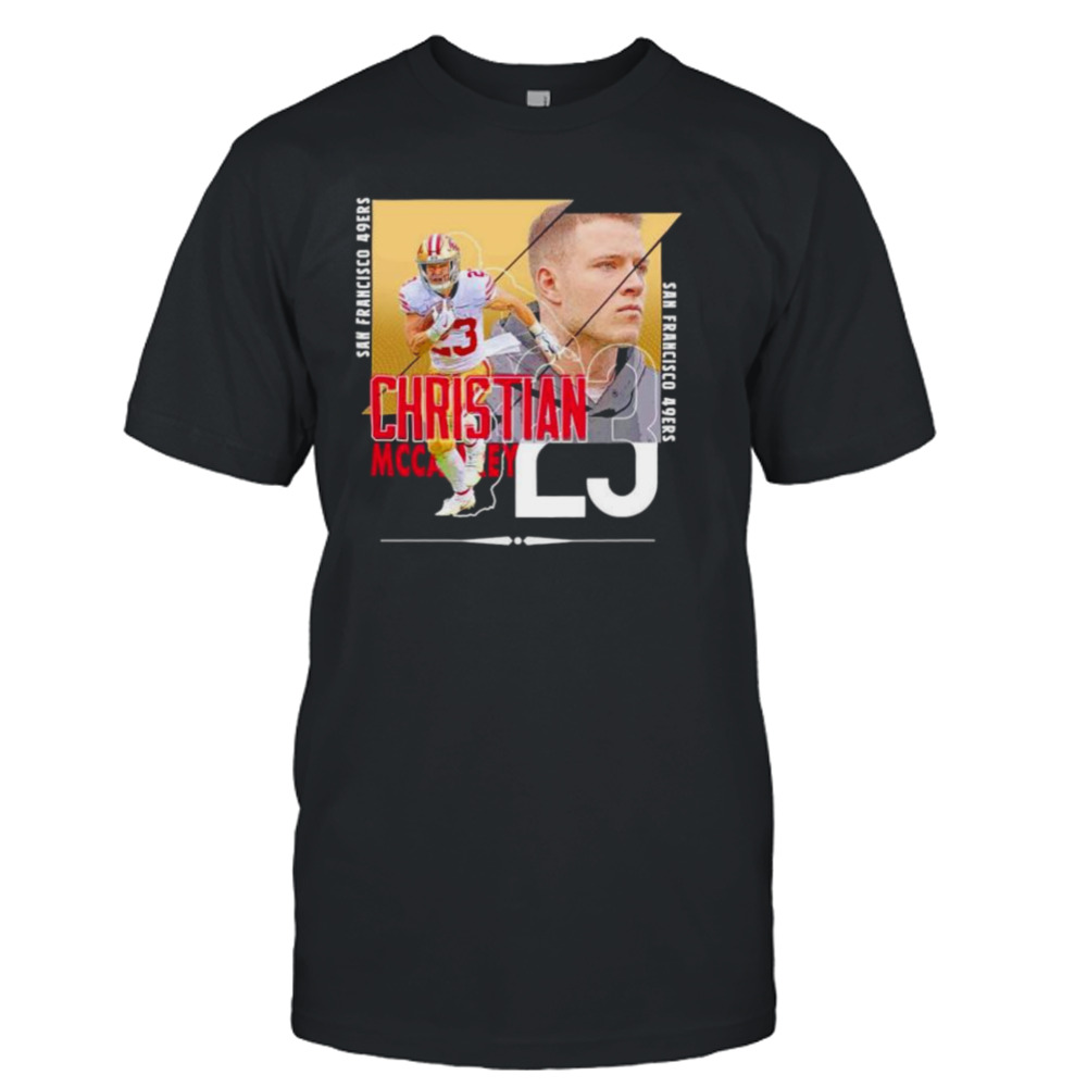 christian McCaffrey San Francisco 49ers football poster shirt