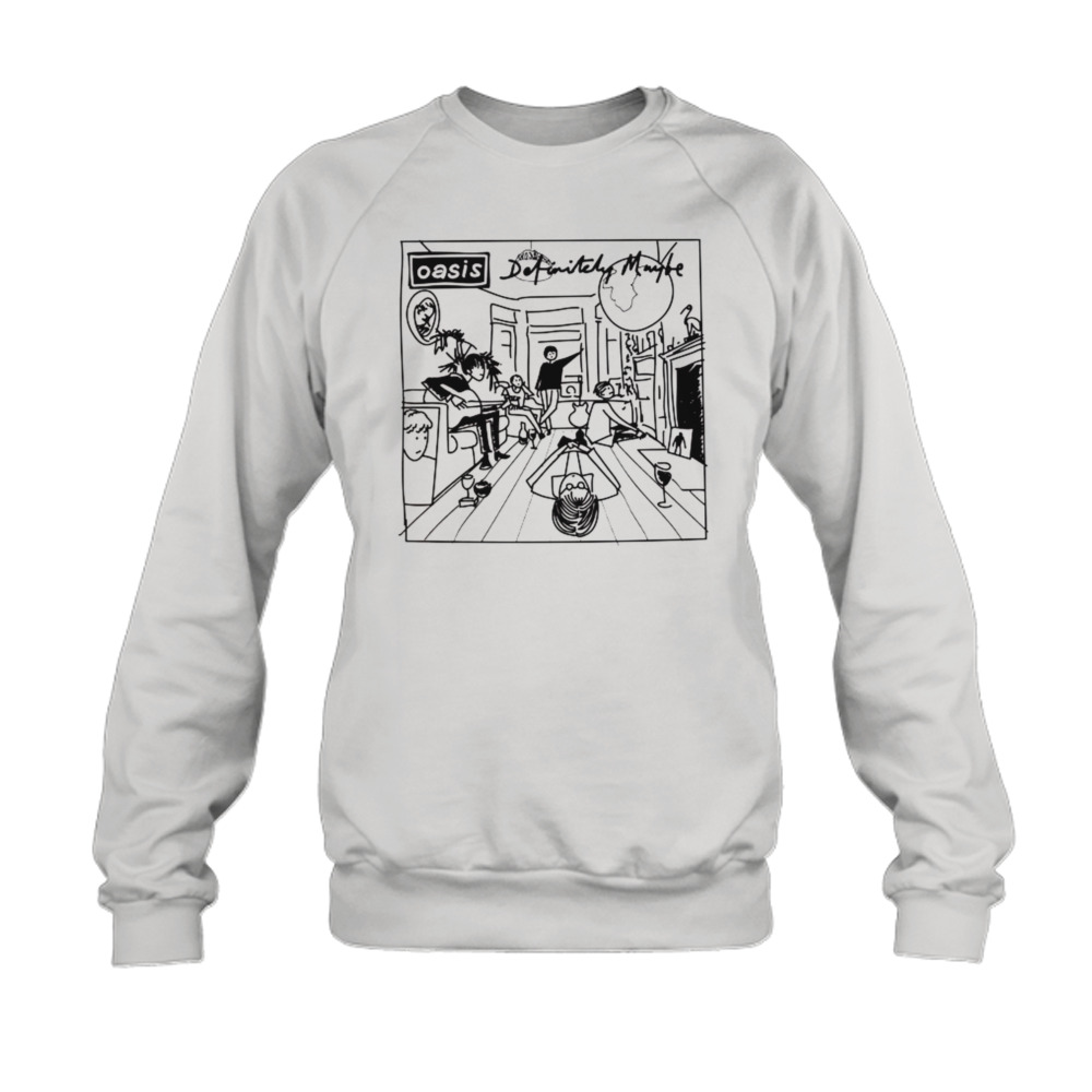 Oasis band online sweatshirt