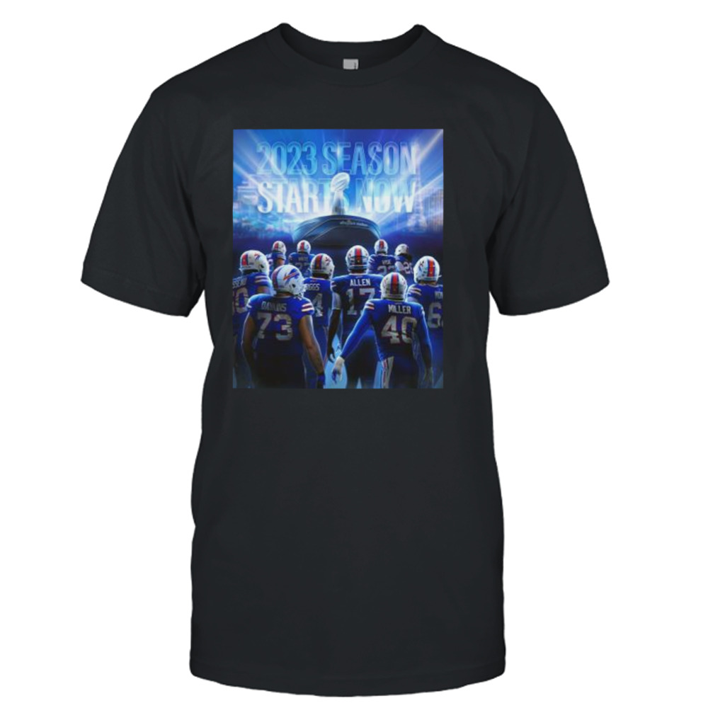 Buffalo Bills 2023 Season Starts Now Shirt