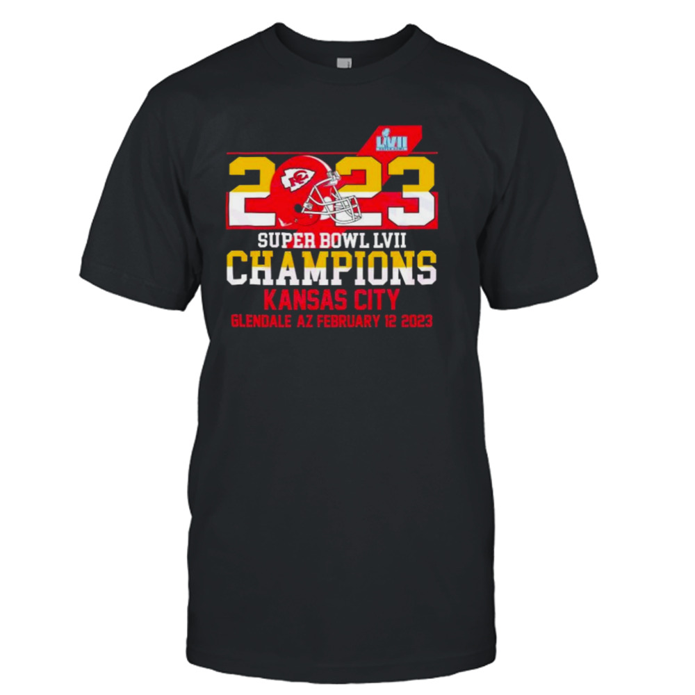 Kansas City Chiefs Championship 2023 Lvii Super Bowl Champions Shirt