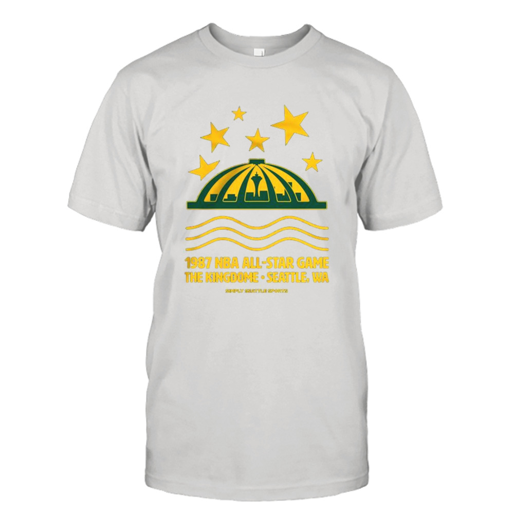 The Kingdome 1987 NBA All-Star Game T-Shirt