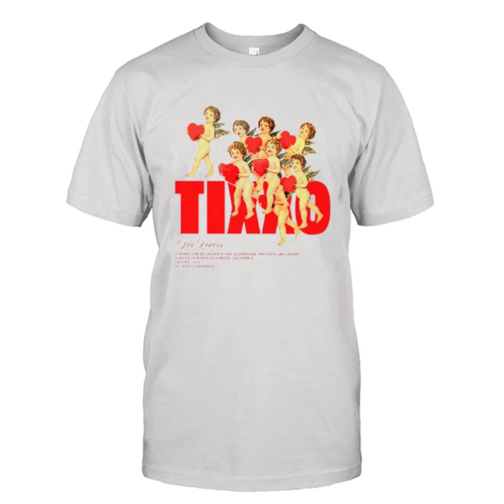 Tixxo for lovers a brand for delinquents and quarrelers shirt