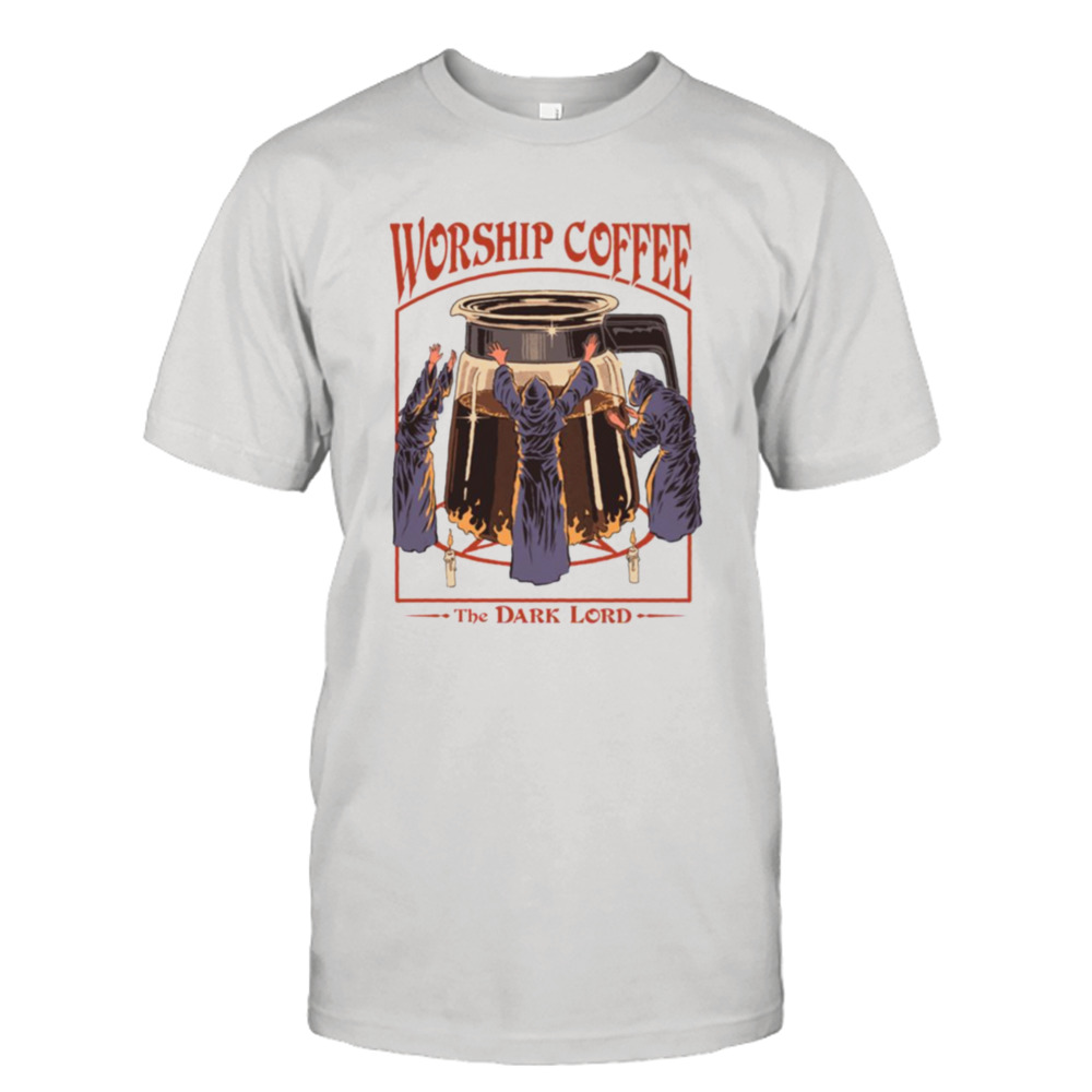 Worship Coffee Blue Velvet shirt