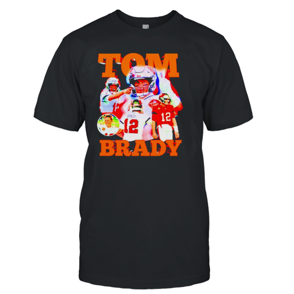 tom Brady picture collage shirt