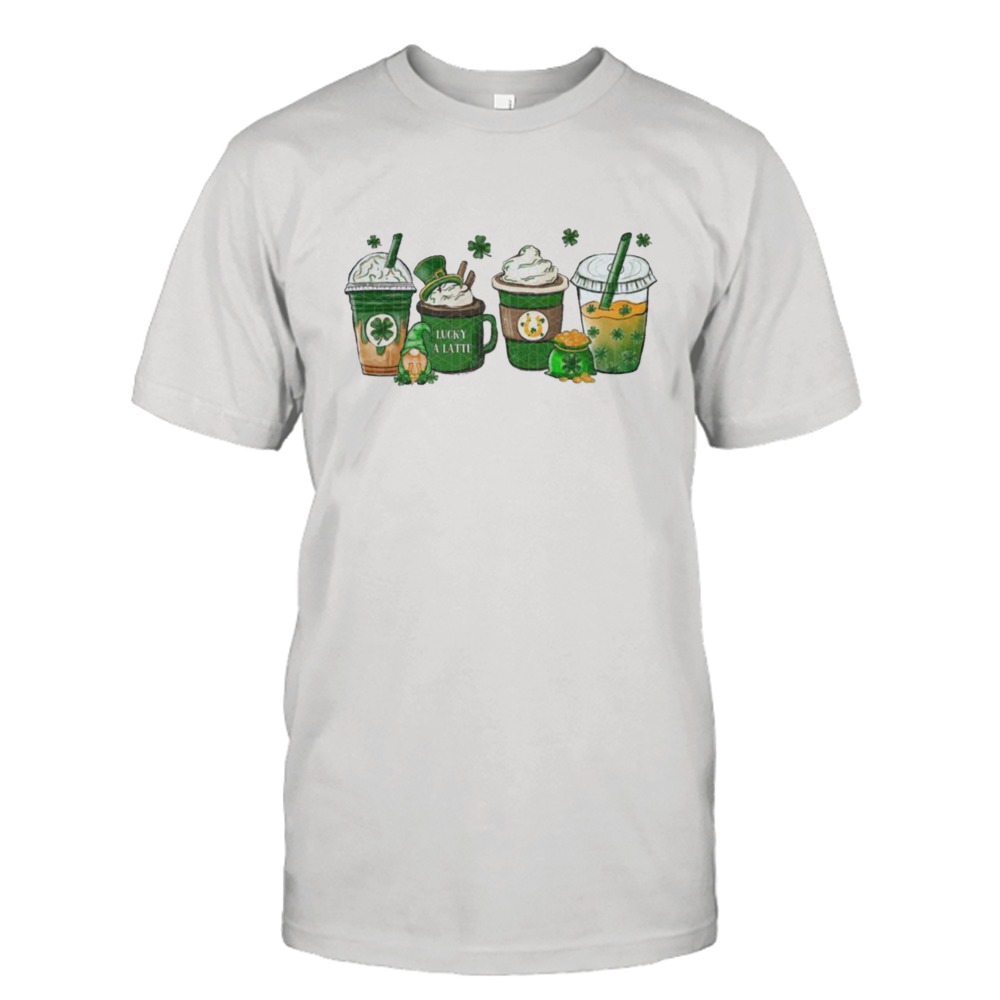 A Lucky Latte Coffee St Patrick’s Day 2023 Shirt