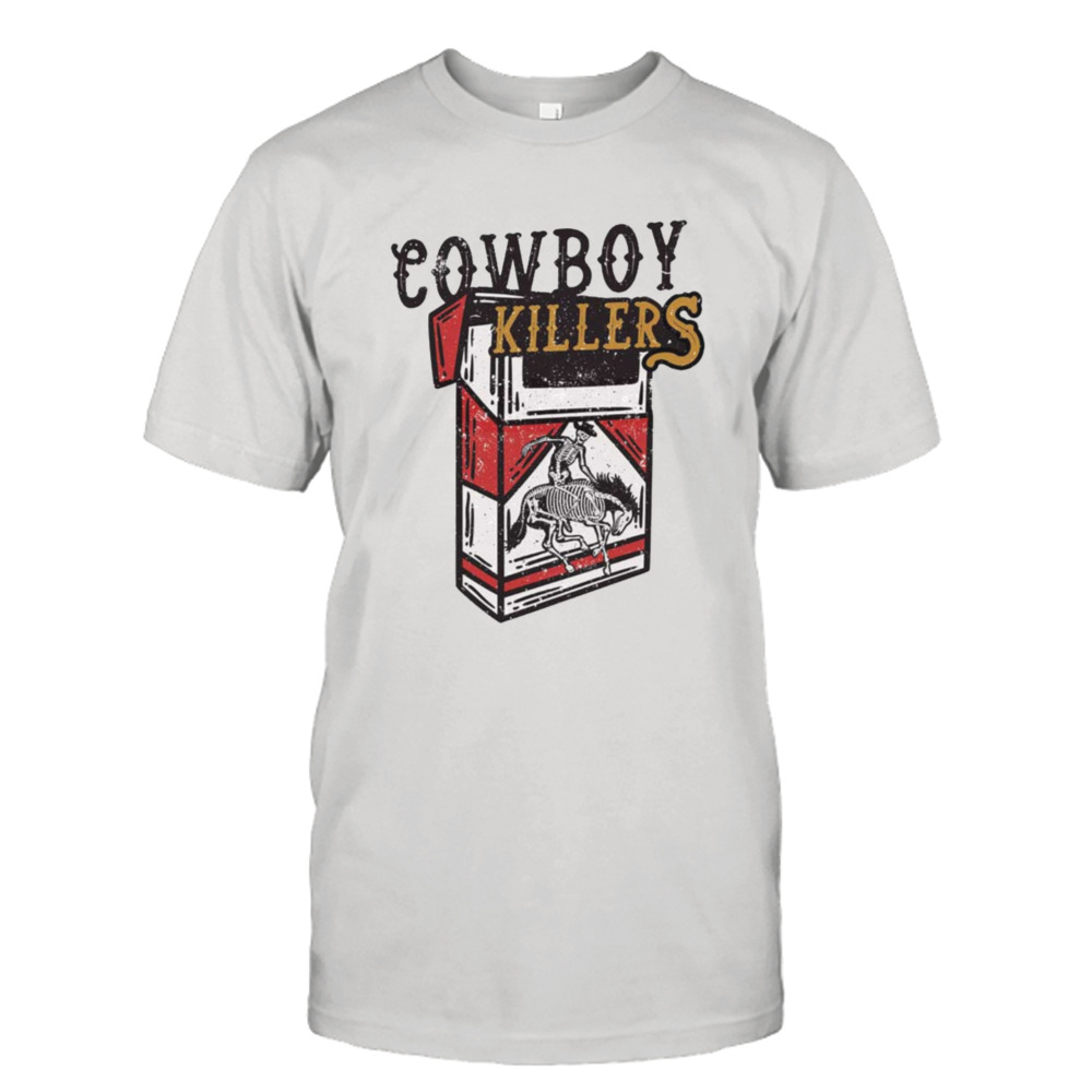 Cowboy Killers Skeleton Cowboy Skeleton Cigarettes T-Shirt