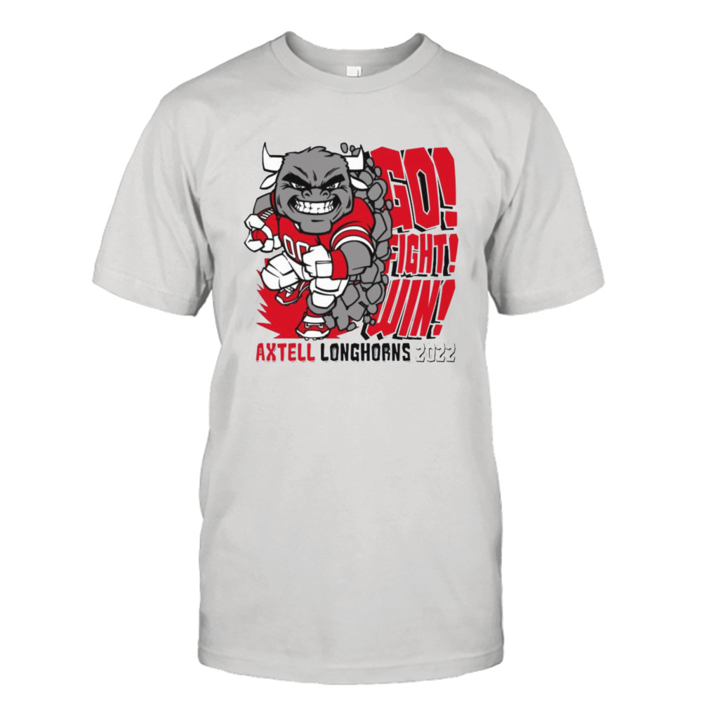 Go Fight Win Axtell Longhorns Football 2022 Shirt