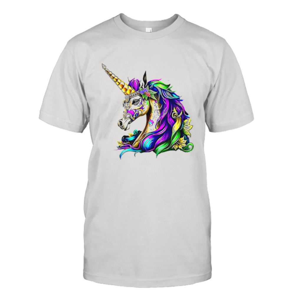 Happy Mardi Gras Unicorn Shirt