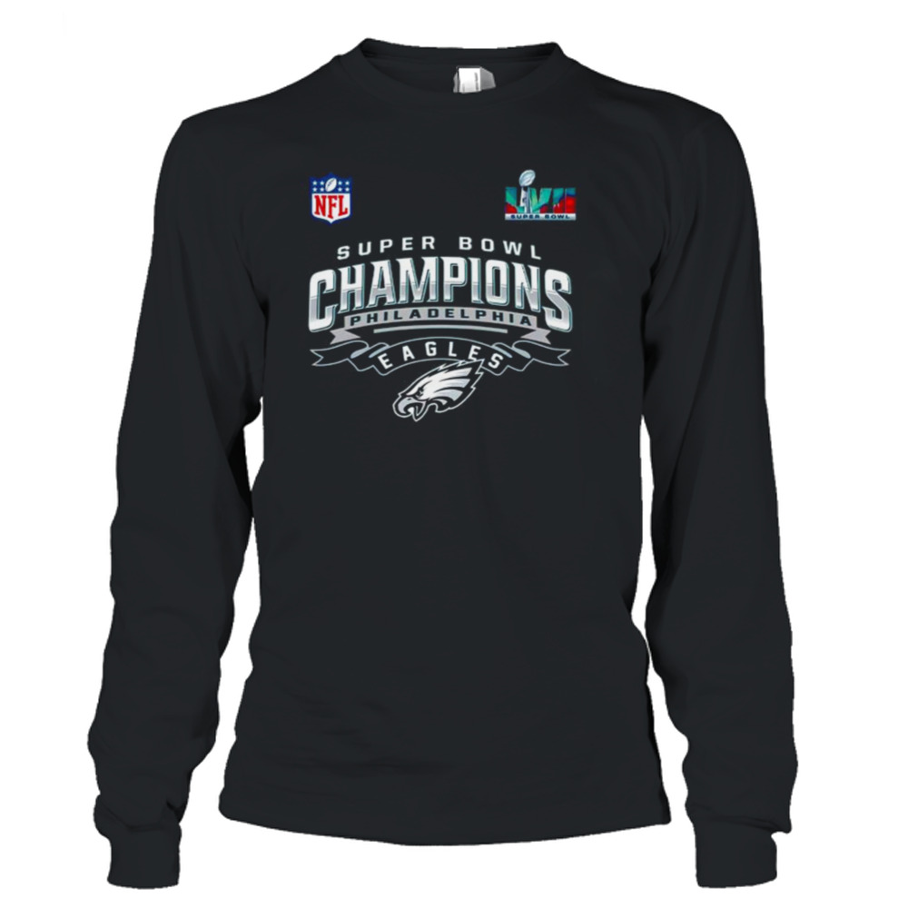 Philadelphia Eagles Super Bowl LVII 2022 2023 Champions T-Shirt