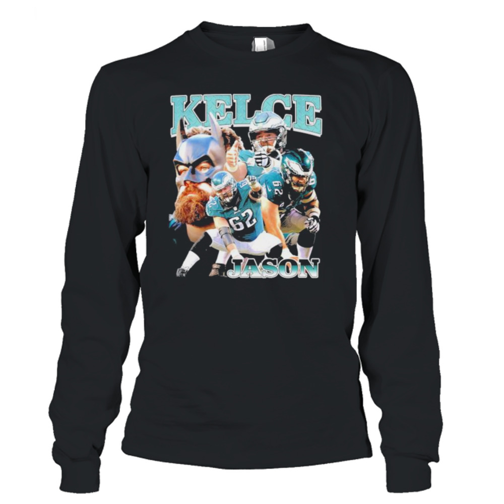 Jason Kelce Black Philadelphia Eagles Super Bowl LVII shirt, hoodie,  sweater, long sleeve and tank top