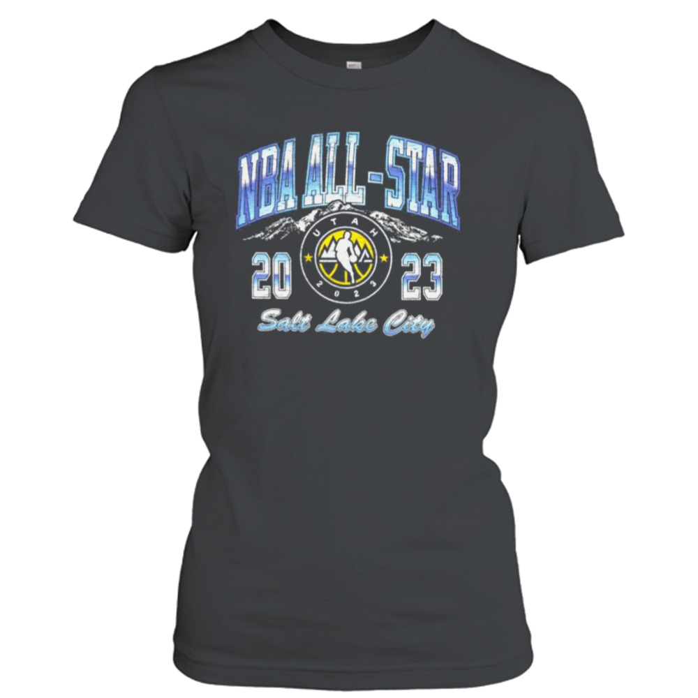 Official salt lake city 2023 NBA allstar game franklin T-shirts