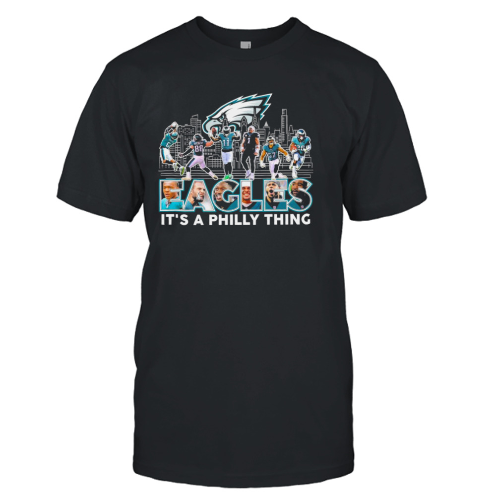 Funny Heart It's a philly thing philadelphia eagles 2023 shirt